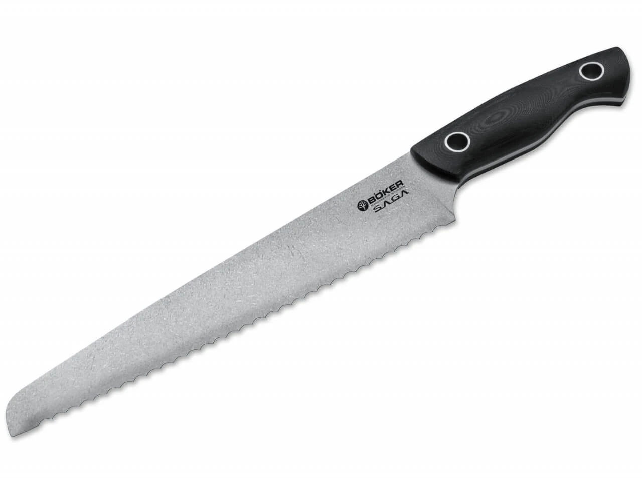 Saga Brotmesser G10 Stonewash 3 Saga Brotmesser G10 Stonewash