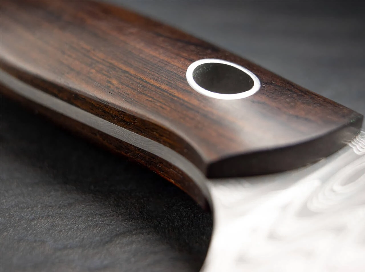 Saga Damast Grenadil Chefmesser 5 Saga Damast Grenadil Chefmesser – Bild 3