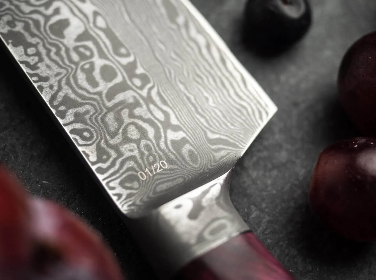 Supernova Damast Chefmesser 7 Supernova Damast Chefmesser – Bild 5
